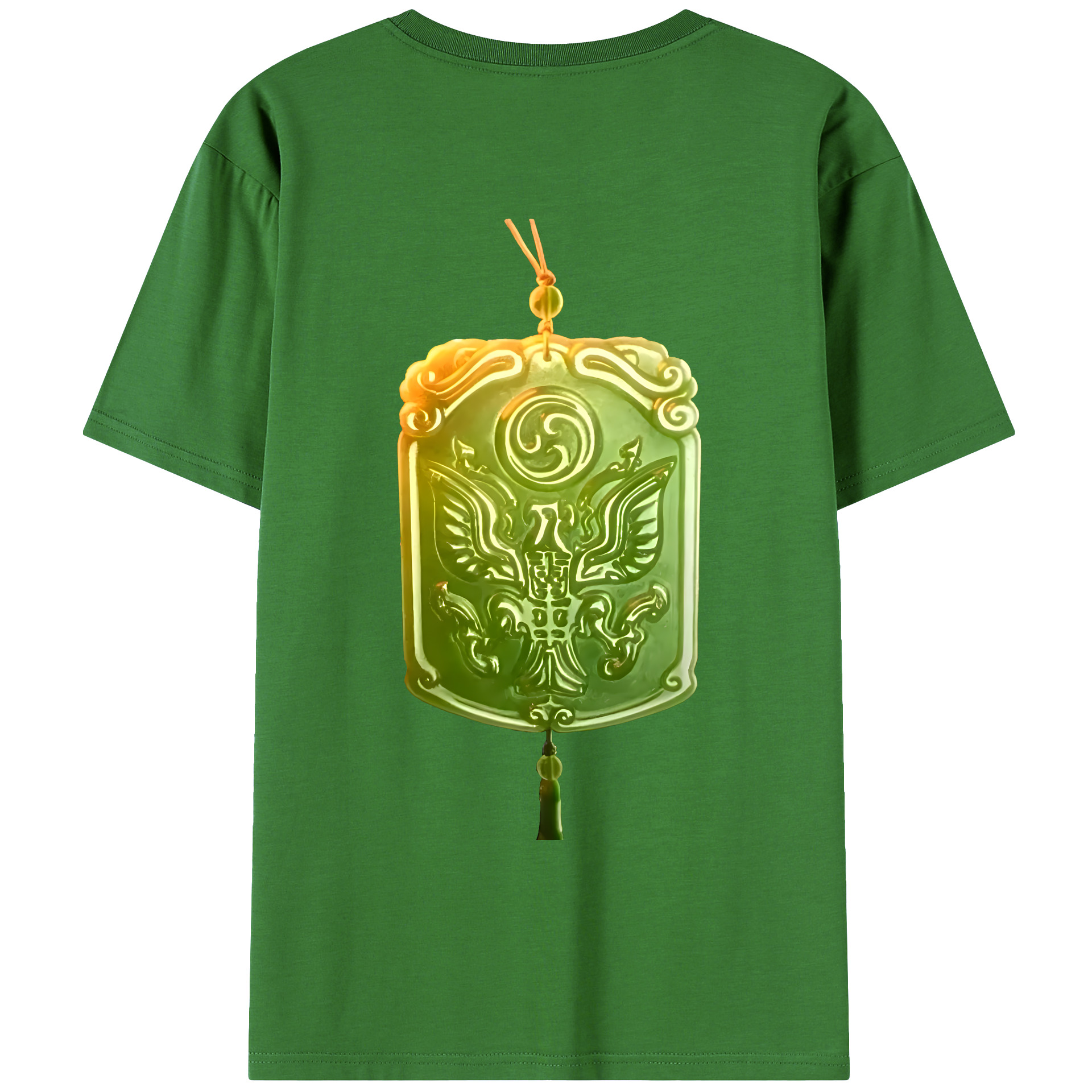 （画像用） Ne Zha 2 ナタ 魔童の大暴れ レディース半袖Tシャツ(バックプリント)